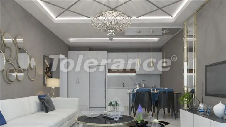 Квартира от застройщика в Махмутлар, Аланья вид на море с бассейном - 17745 Квартира от застройщика в Махмутлар, Аланья вид на море с бассейном: купить недвижимость в Турции - 17745