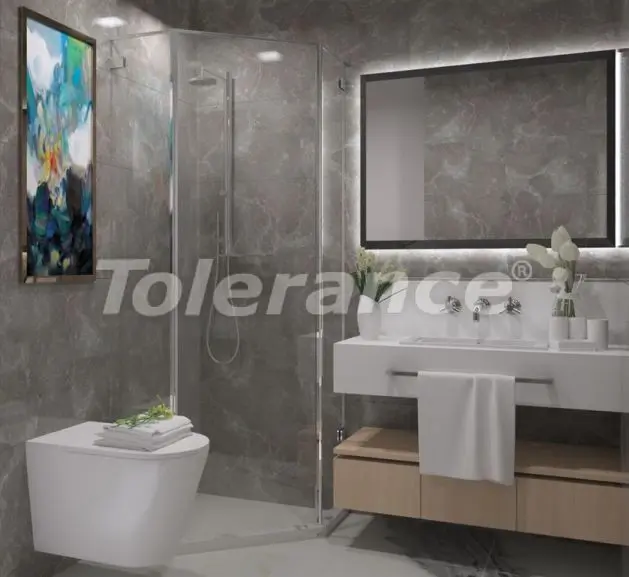 Квартира от застройщика в Махмутлар, Аланья вид на море с бассейном - 17746 Квартира от застройщика в Махмутлар, Аланья вид на море с бассейном: купить недвижимость в Турции - 17746