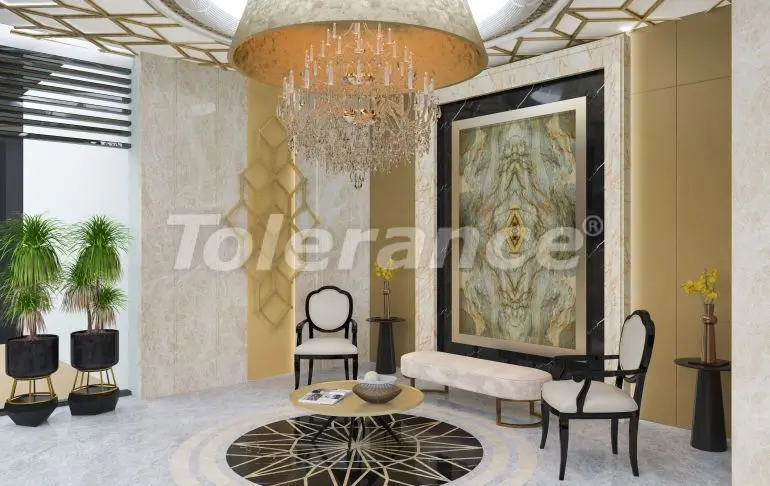 Квартира от застройщика в Махмутлар, Аланья вид на море с бассейном: купить недвижимость в Турции - 17815