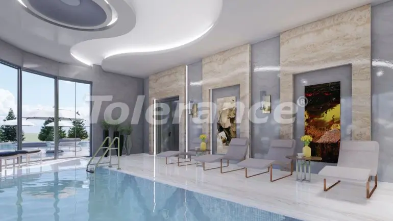 Квартира от застройщика в Махмутлар, Аланья вид на море с бассейном: купить недвижимость в Турции - 17820