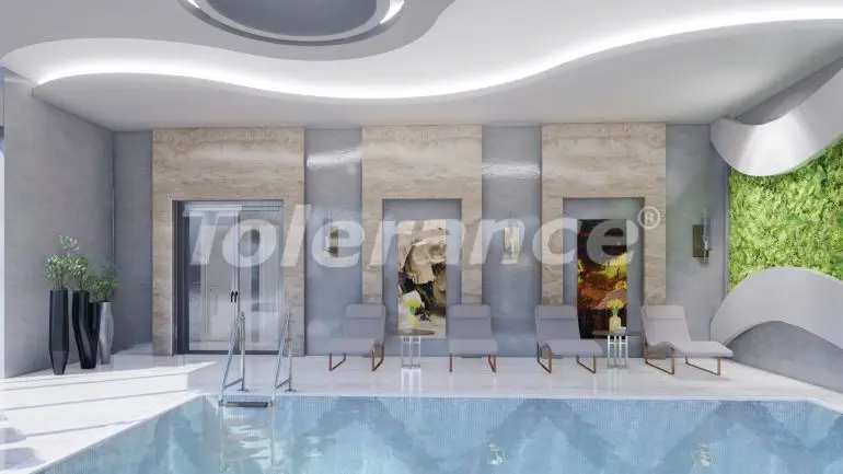 Квартира от застройщика в Махмутлар, Аланья вид на море с бассейном: купить недвижимость в Турции - 17822