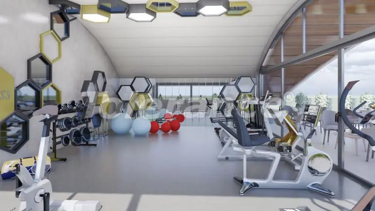 Квартира от застройщика в Махмутлар, Аланья вид на море с бассейном: купить недвижимость в Турции - 17823