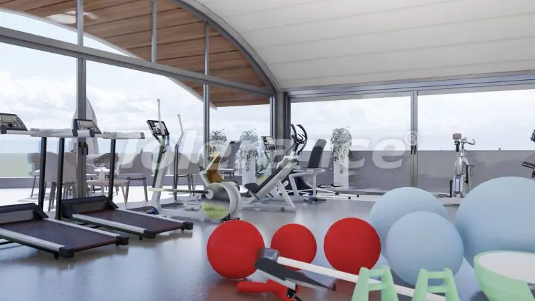 Квартира от застройщика в Махмутлар, Аланья вид на море с бассейном: купить недвижимость в Турции - 17824