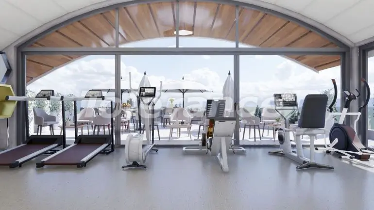 Квартира от застройщика в Махмутлар, Аланья вид на море с бассейном: купить недвижимость в Турции - 17825