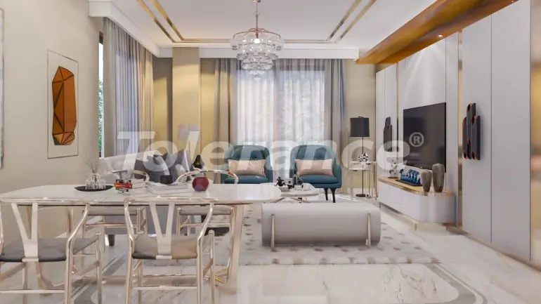 Квартира от застройщика в Махмутлар, Аланья вид на море с бассейном: купить недвижимость в Турции - 17830