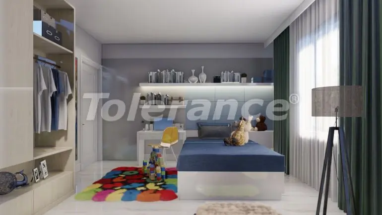 Квартира от застройщика в Махмутлар, Аланья вид на море с бассейном: купить недвижимость в Турции - 17840