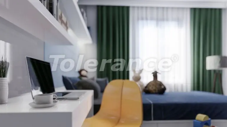 Квартира от застройщика в Махмутлар, Аланья вид на море с бассейном: купить недвижимость в Турции - 17842