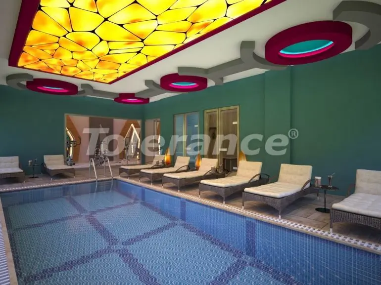 Квартира от застройщика в Махмутлар, Аланья вид на море с бассейном: купить недвижимость в Турции - 18369