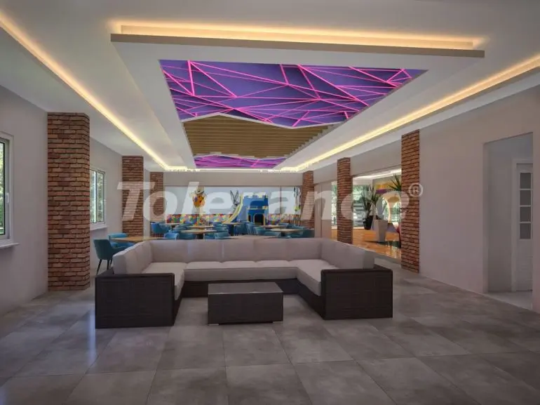 Квартира от застройщика в Махмутлар, Аланья вид на море с бассейном: купить недвижимость в Турции - 18373