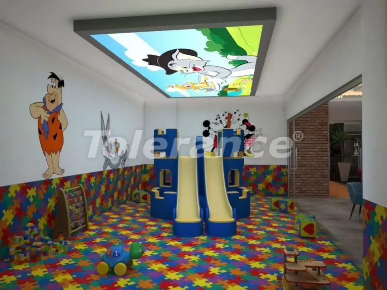 Квартира от застройщика в Махмутлар, Аланья вид на море с бассейном: купить недвижимость в Турции - 18374