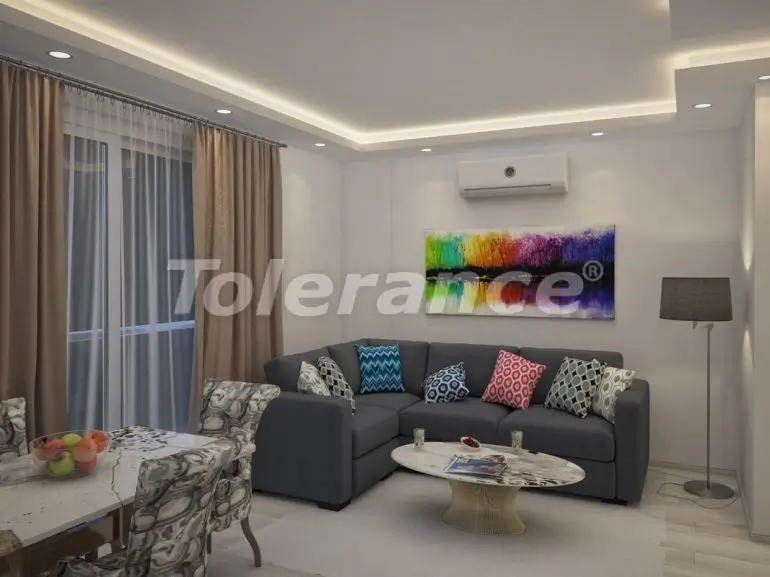 Квартира от застройщика в Махмутлар, Аланья вид на море с бассейном: купить недвижимость в Турции - 18375