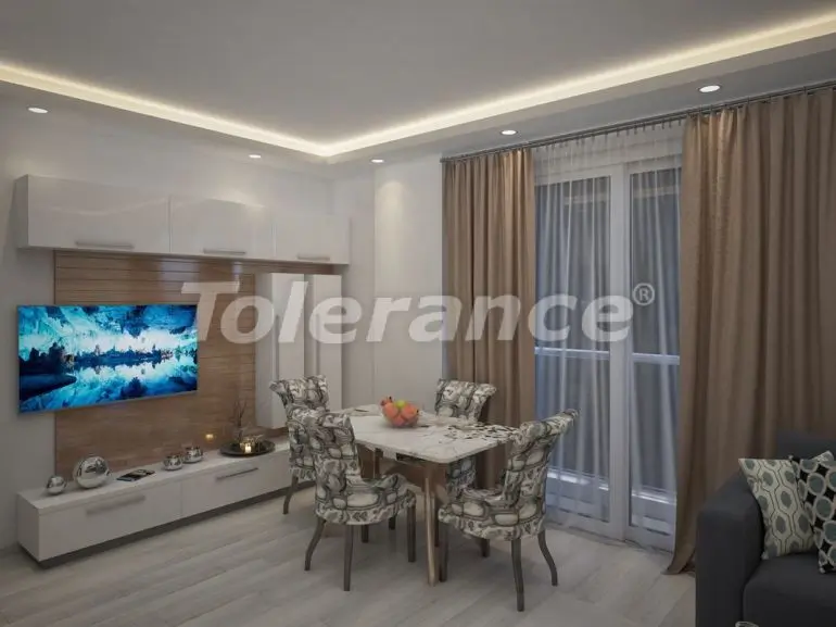 Квартира от застройщика в Махмутлар, Аланья вид на море с бассейном: купить недвижимость в Турции - 18376