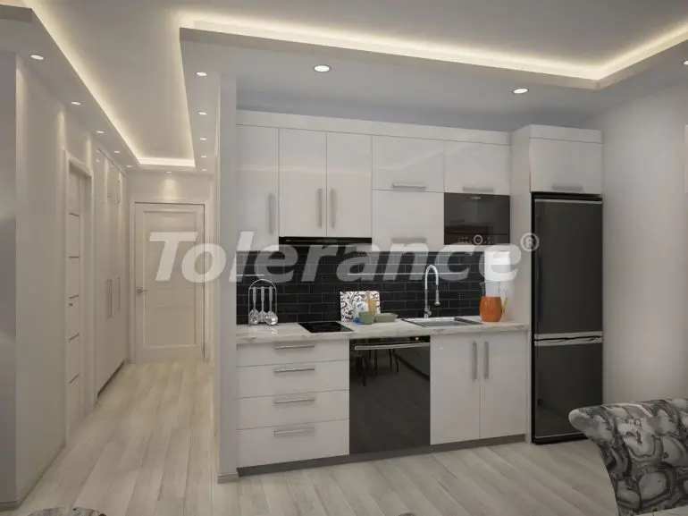 Квартира от застройщика в Махмутлар, Аланья вид на море с бассейном: купить недвижимость в Турции - 18378