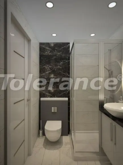 Квартира от застройщика в Махмутлар, Аланья вид на море с бассейном: купить недвижимость в Турции - 18384