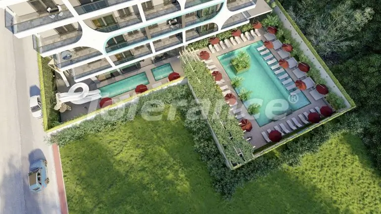 Квартира от застройщика в Махмутлар, Аланья вид на море с бассейном в рассрочку: купить недвижимость в Турции - 20449
