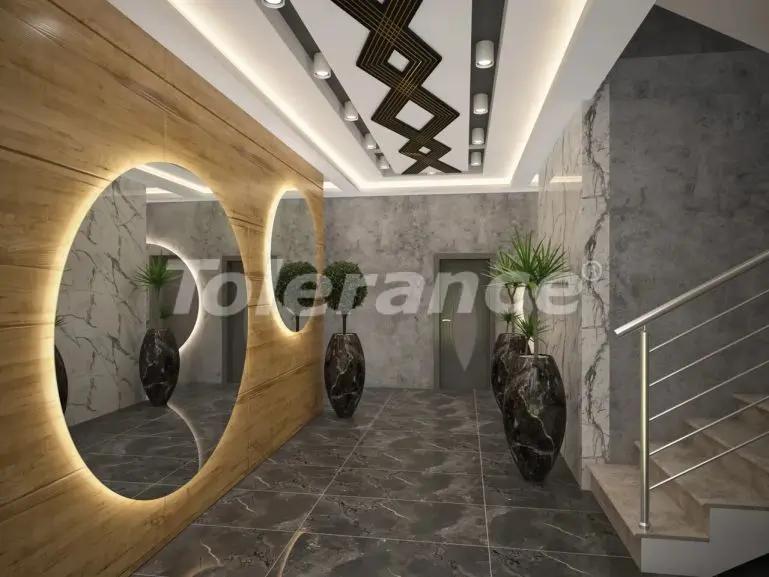 Квартира в Махмутлар, Аланья вид на море с бассейном: купить недвижимость в Турции - 28278