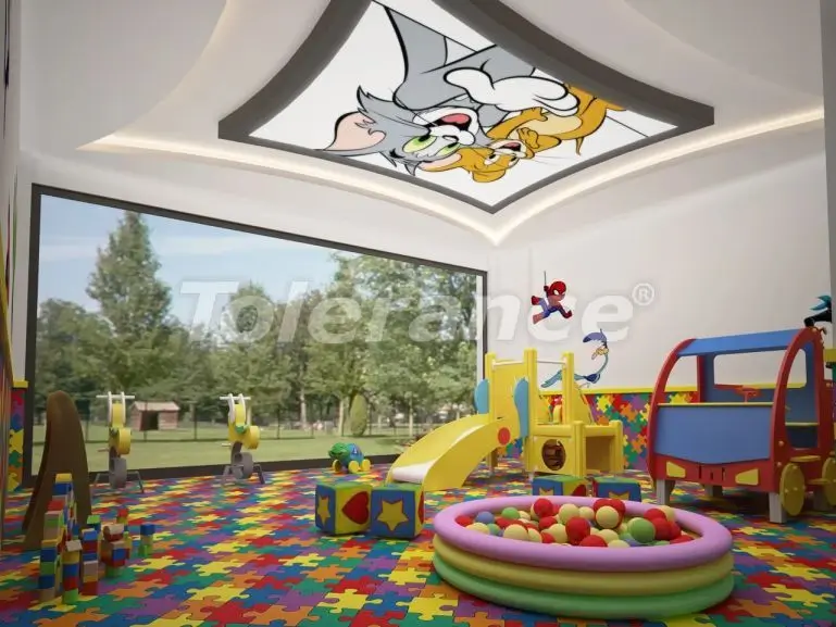 Квартира в Махмутлар, Аланья вид на море с бассейном: купить недвижимость в Турции - 28283