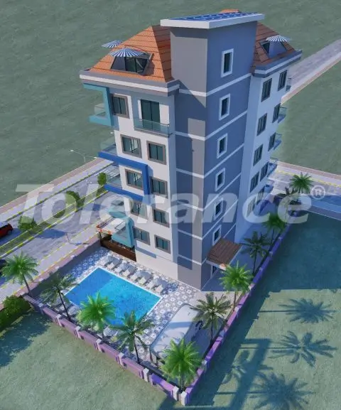 Квартира от застройщика в Махмутлар, Аланья с бассейном в рассрочку: купить недвижимость в Турции - 28827