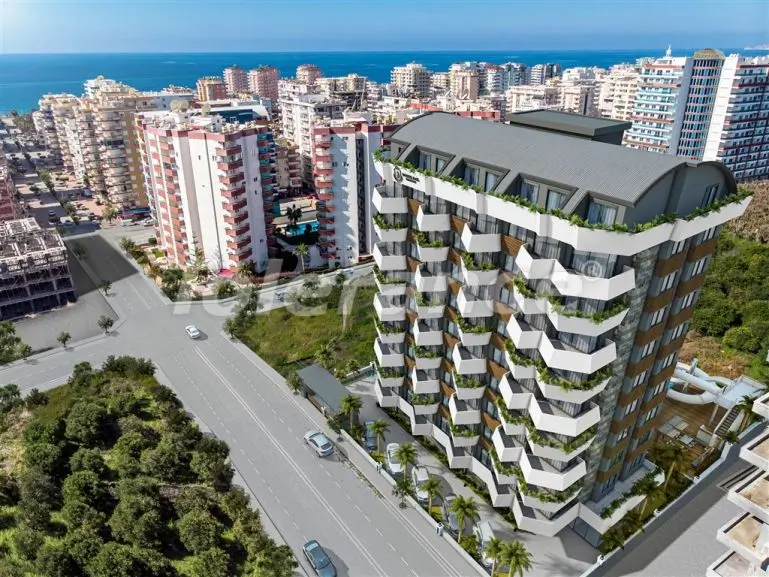 Квартира от застройщика в Махмутлар, Аланья вид на море с бассейном - 28883 Квартира от застройщика в Махмутлар, Аланья вид на море с бассейном: купить недвижимость в Турции - 28883
