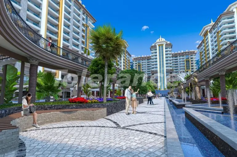 Квартира в Махмутлар, Аланья с бассейном в рассрочку: купить недвижимость в Турции - 28985