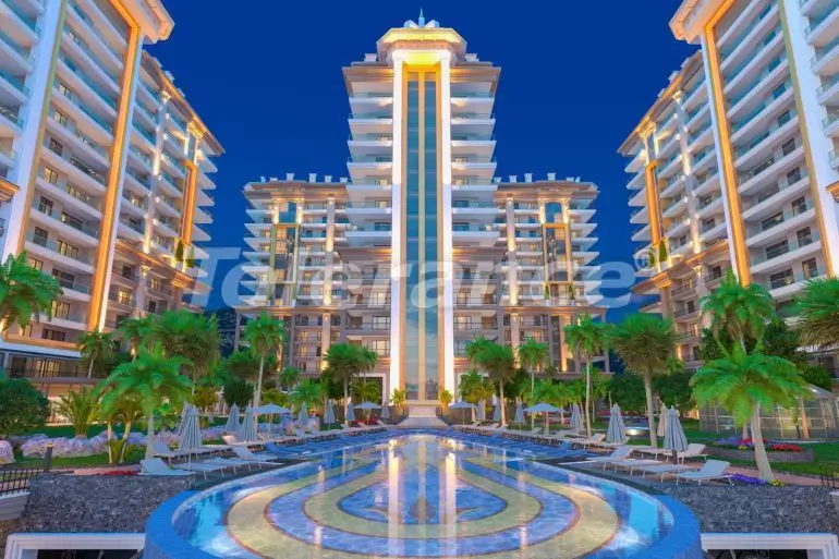 Квартира в Махмутлар, Аланья с бассейном в рассрочку: купить недвижимость в Турции - 28986