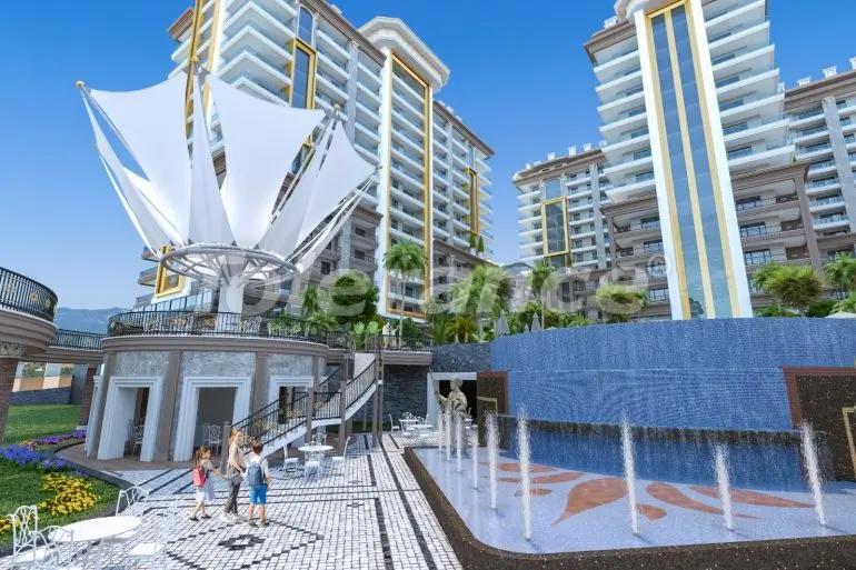 Квартира в Махмутлар, Аланья с бассейном в рассрочку: купить недвижимость в Турции - 28989