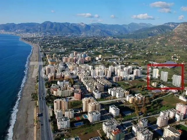 Квартира от застройщика в Махмутлар, Аланья вид на море с бассейном: купить недвижимость в Турции - 3299