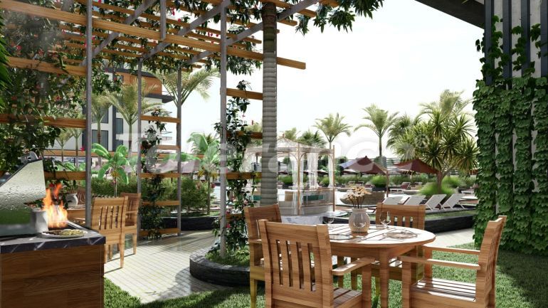 Квартира от застройщика в Махмутлар, Аланья вид на море с бассейном: купить недвижимость в Турции - 40867