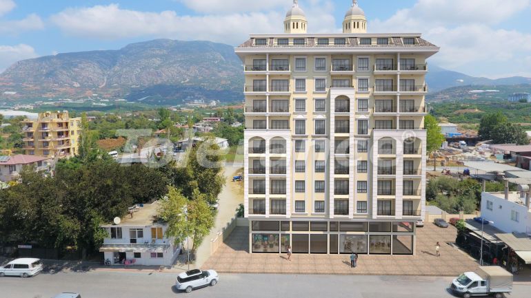 Квартира в Махмутлар, Аланья вид на море с бассейном: купить недвижимость в Турции - 48999