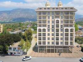 Квартира в Махмутлар, Аланья вид на море с бассейном: купить недвижимость в Турции - 48999
