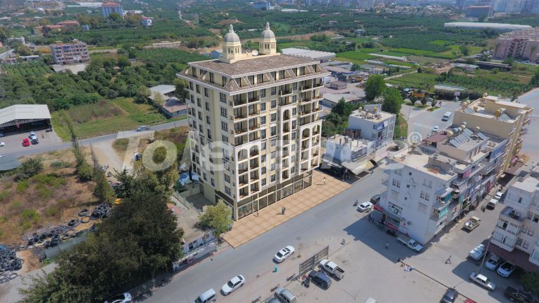 Квартира в Махмутлар, Аланья вид на море с бассейном: купить недвижимость в Турции - 49000