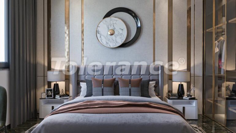 Квартира от застройщика в Махмутлар, Аланья вид на море с бассейном: купить недвижимость в Турции - 60684