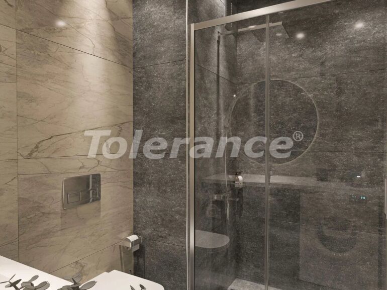 Квартира от застройщика в Махмутлар, Аланья вид на море с бассейном: купить недвижимость в Турции - 60687