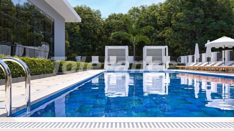 Квартира от застройщика в Махмутлар, Аланья вид на море с бассейном: купить недвижимость в Турции - 60696