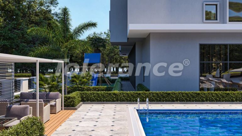 Квартира от застройщика в Махмутлар, Аланья вид на море с бассейном: купить недвижимость в Турции - 60697