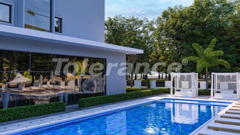 Квартира от застройщика в Махмутлар, Аланья вид на море с бассейном: купить недвижимость в Турции - 60698