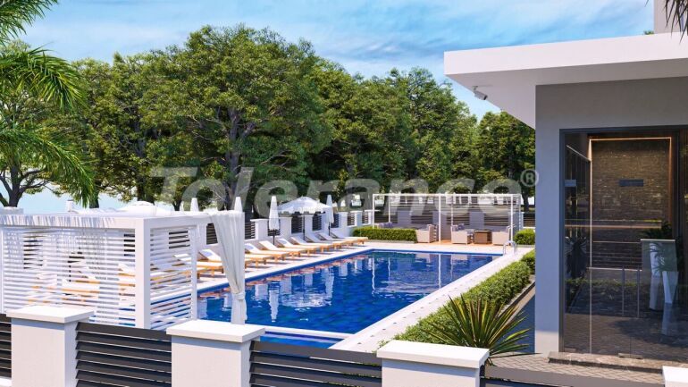 Квартира от застройщика в Махмутлар, Аланья вид на море с бассейном: купить недвижимость в Турции - 60699