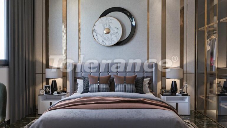 Квартира от застройщика в Махмутлар, Аланья вид на море с бассейном: купить недвижимость в Турции - 60718