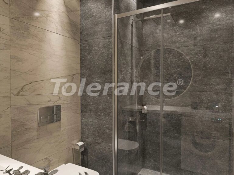 Квартира от застройщика в Махмутлар, Аланья вид на море с бассейном: купить недвижимость в Турции - 60720