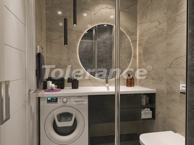 Квартира от застройщика в Махмутлар, Аланья вид на море с бассейном: купить недвижимость в Турции - 60721