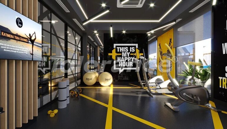 Квартира от застройщика в Махмутлар, Аланья вид на море с бассейном: купить недвижимость в Турции - 60724