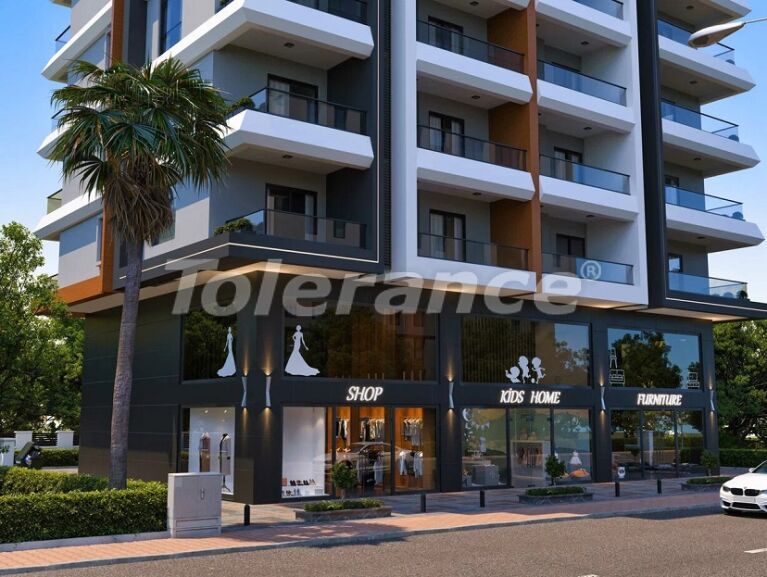 Квартира от застройщика в Махмутлар, Аланья вид на море с бассейном: купить недвижимость в Турции - 60728