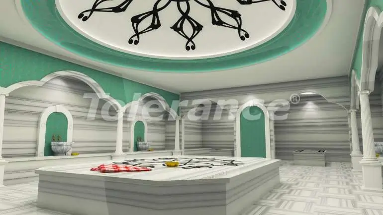 Квартира от застройщика в Махмутлар, Аланья вид на море с бассейном: купить недвижимость в Турции - 7754