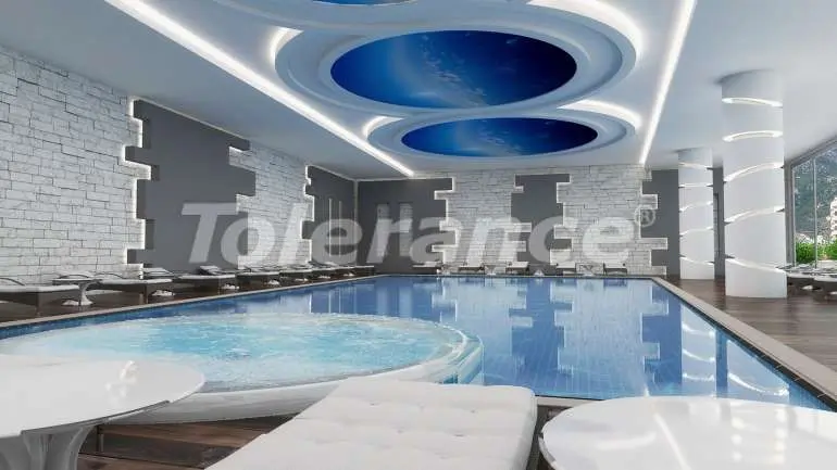 Квартира от застройщика в Махмутлар, Аланья вид на море с бассейном: купить недвижимость в Турции - 7758