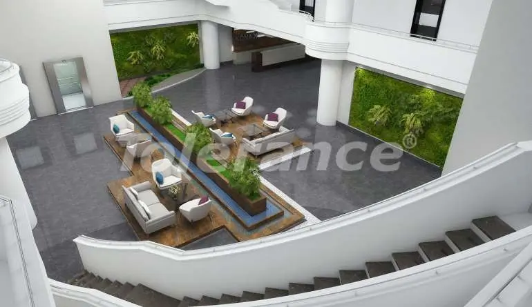 Квартира от застройщика в Махмутлар, Аланья вид на море с бассейном: купить недвижимость в Турции - 7761