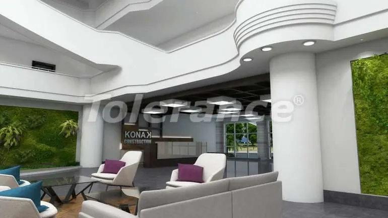 Квартира от застройщика в Махмутлар, Аланья вид на море с бассейном: купить недвижимость в Турции - 7762