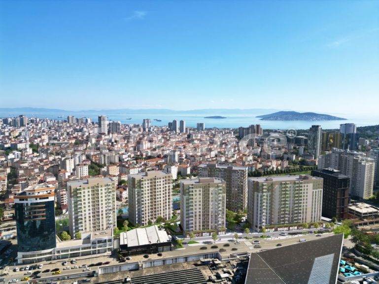 Квартира от застройщика в Малтепе, Стамбул вид на море в рассрочку: купить недвижимость в Турции - 129836