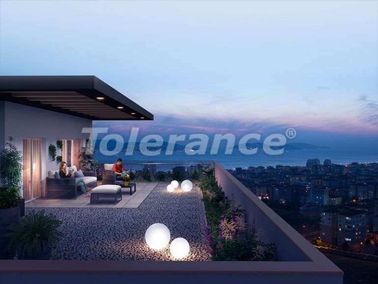 Квартира от застройщика в Малтепе, Стамбул вид на море с бассейном в рассрочку: купить недвижимость в Турции - 65723