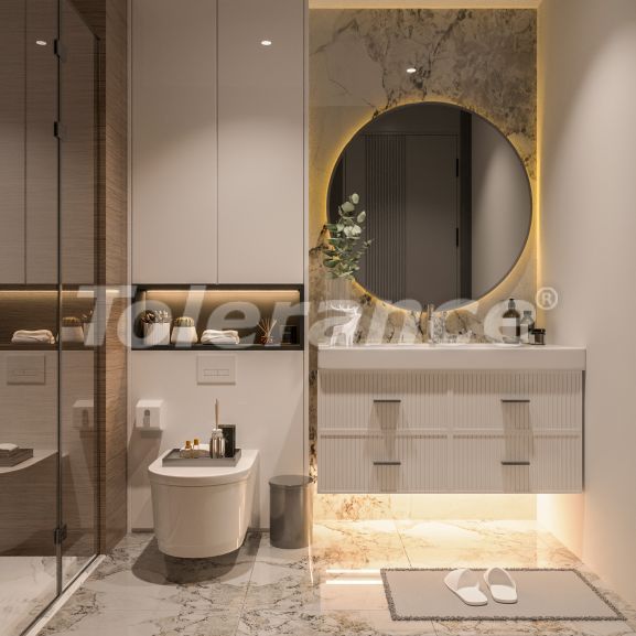 Квартира от застройщика в Мезитли, Мерсин вид на море с бассейном в рассрочку: купить недвижимость в Турции - 106538