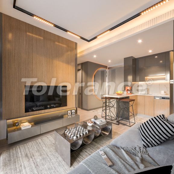 Квартира от застройщика в Мезитли, Мерсин вид на море с бассейном в рассрочку: купить недвижимость в Турции - 106541